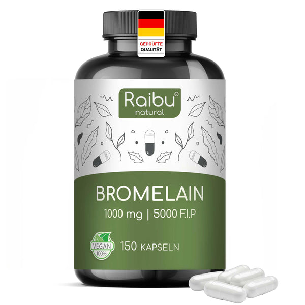 Bromelain (high dose) 1000 mg I 150 Cap (eu)