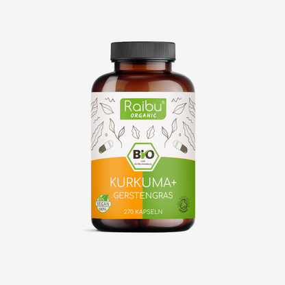 Turmeric Barley Grass | 270 Cap.