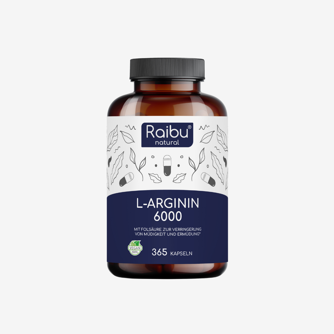 L-Arginine - 6000mg | 365 gélules