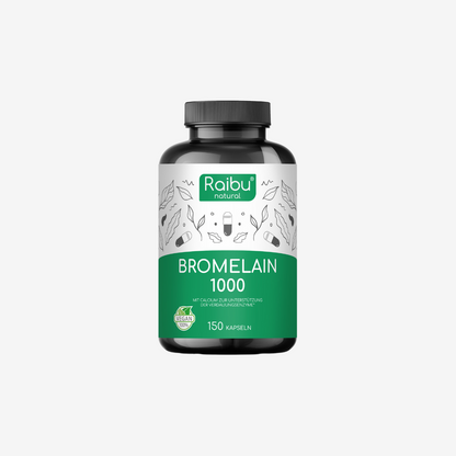 Bromélaïne (dose élevée) 1000 mg I 150 Cap.