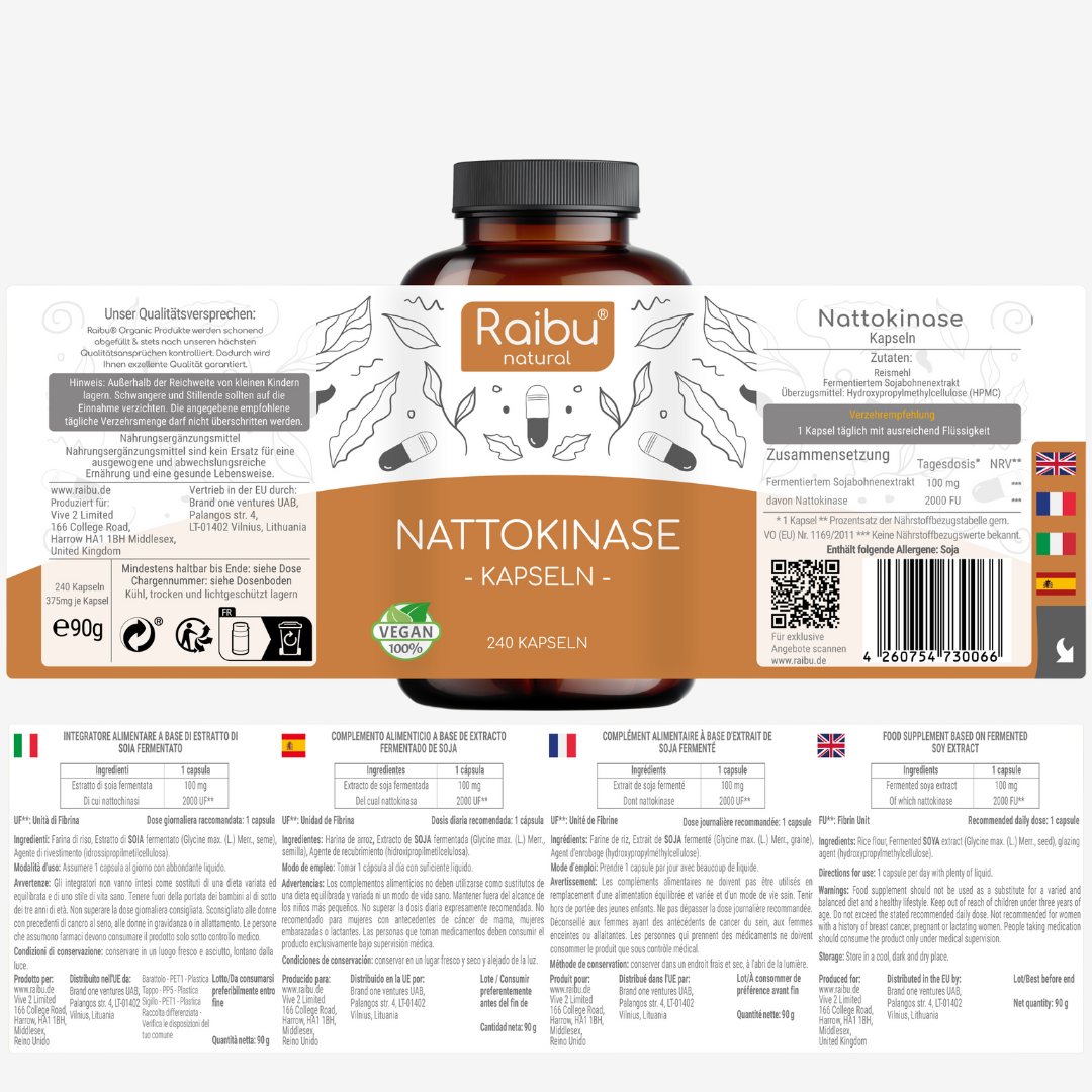 Nattokinase | 240 capsule