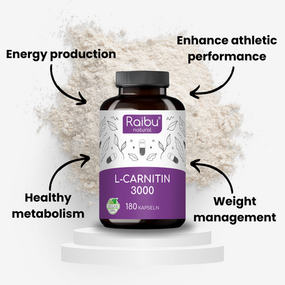 L-Carnitina 3000 | 180 Cáps.