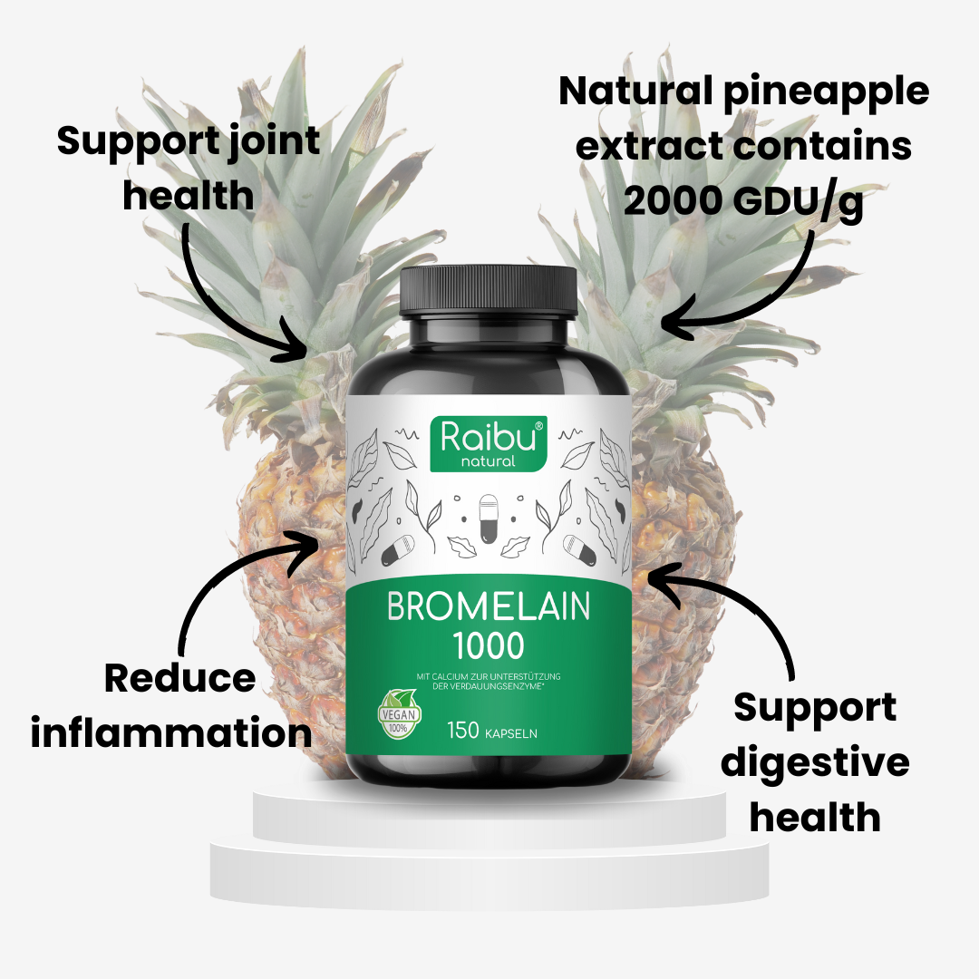 Bromelina (dose elevata) 1000 mg I 150 cap.