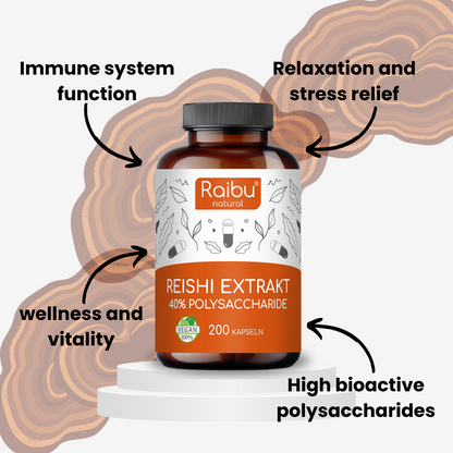 Reishi (forte dose) | 200 Cap.