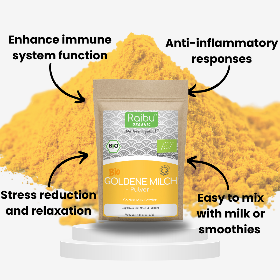 Golden Milk Powder I Ashwagandha Turmeric Latte Mix