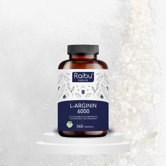 L-Arginine - 6000mg | 365 Cap.