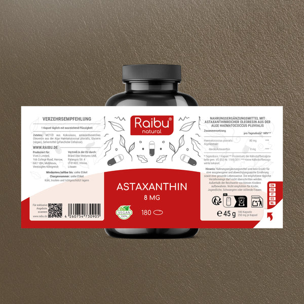 Astaxanthin | 180 Cap (eu)