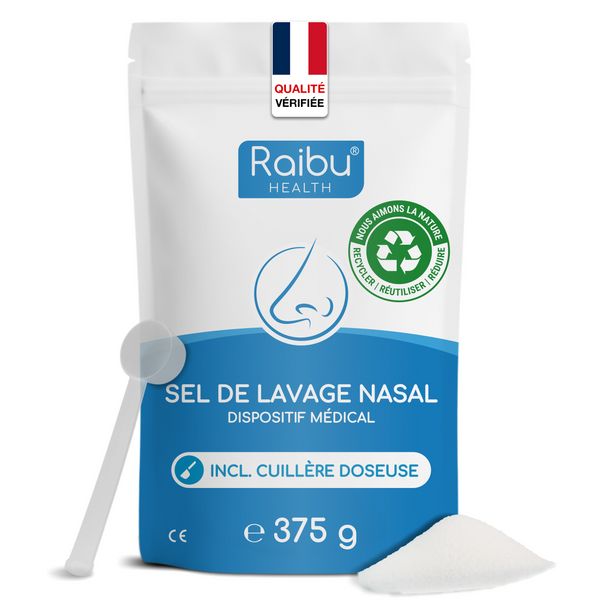 Nasal Rinse Salt for Nasal Showers (fr)