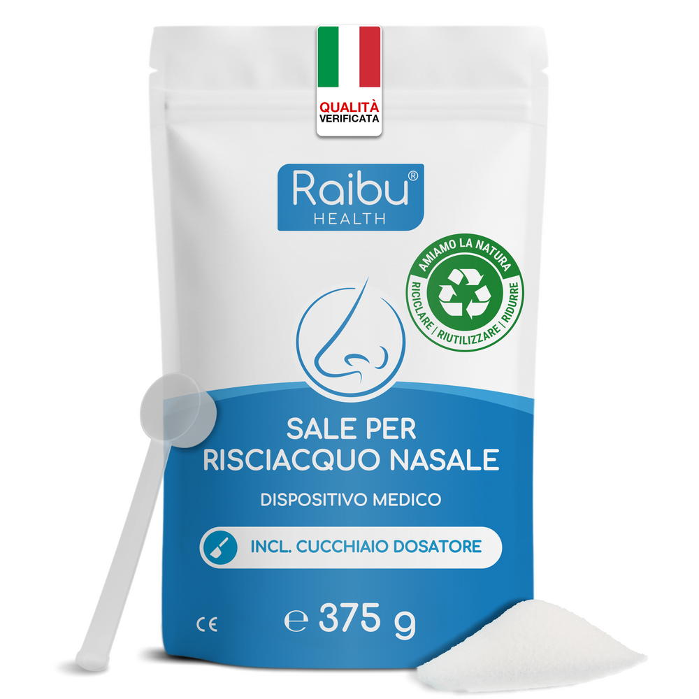 Sel de rinçage nasal pour douches nasales