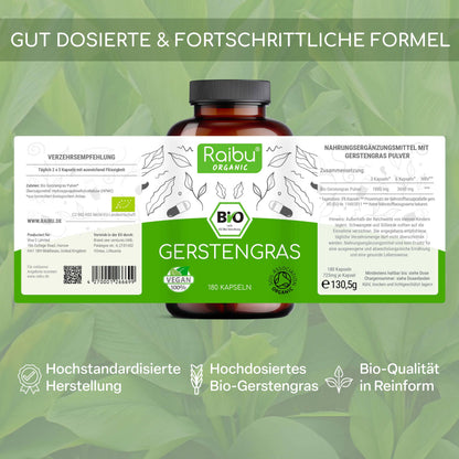 Herbe d'orge | 180 Cap.