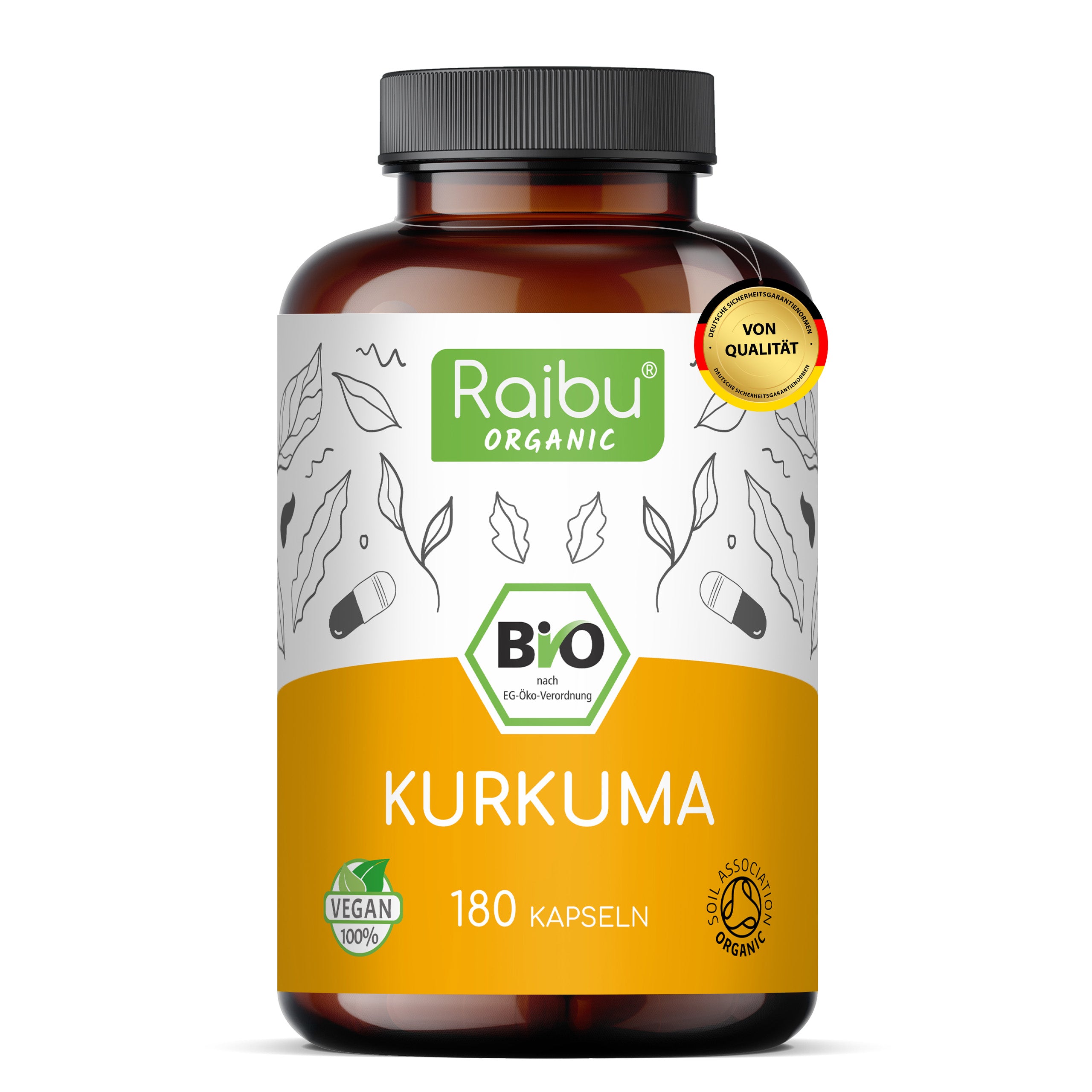 Turmeric | 180 capsules (eu)