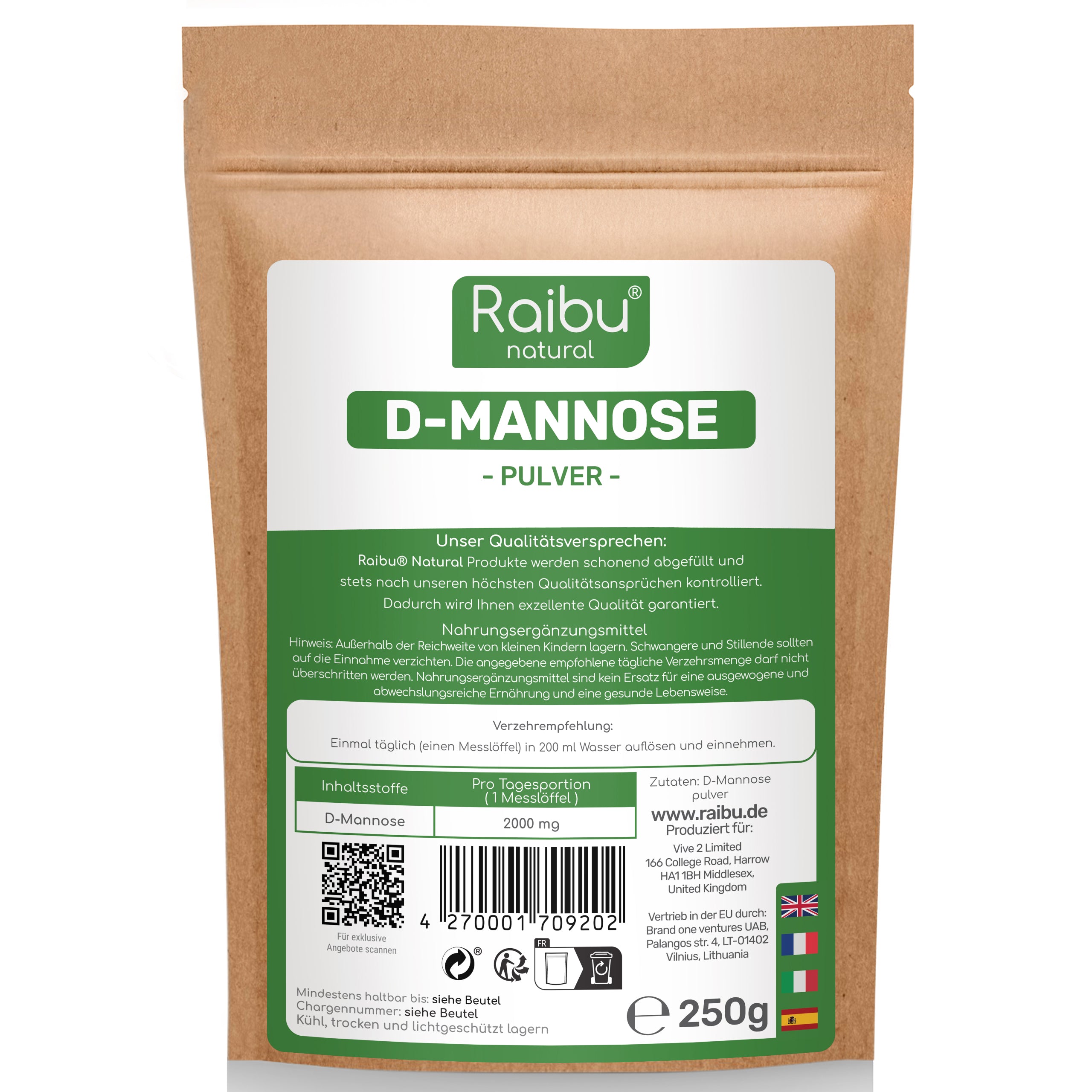 D-Mannose powder (eu)