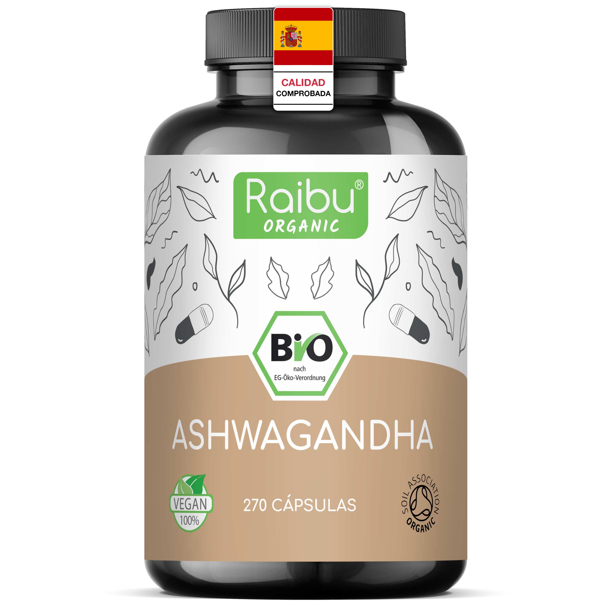 Ashwagandha | 270 cápsulas