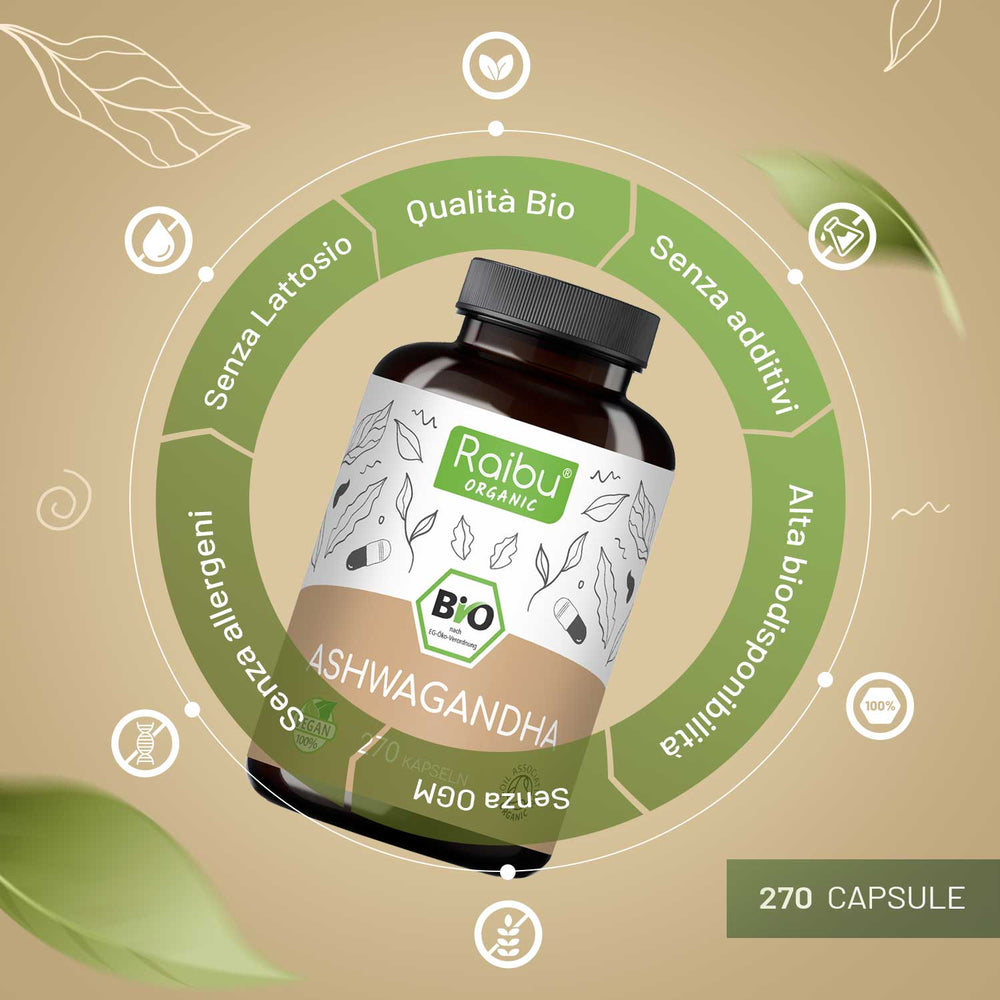 Ashwagandha | 270 cápsulas (it)