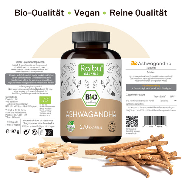 Ashwagandha | 270 cap. 