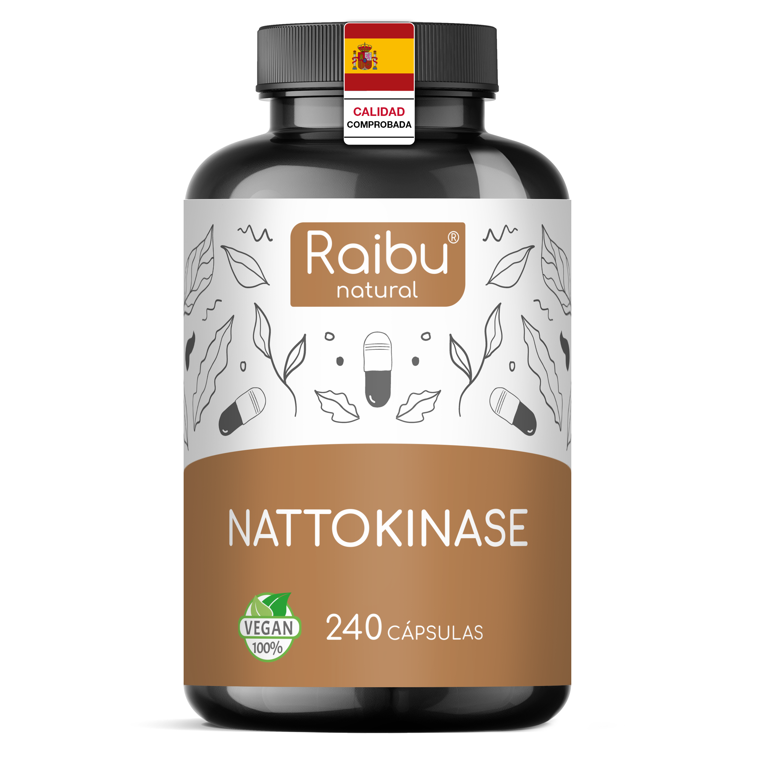 Nattokinasa | 240 cápsulas