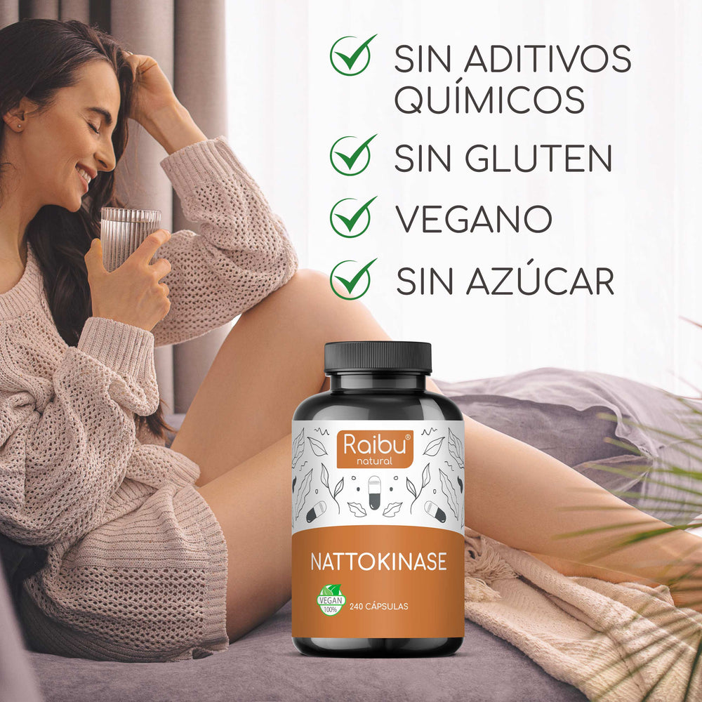 Nattokinasa | 240 cápsulas