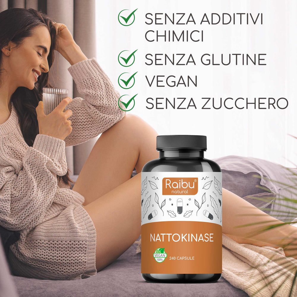 Nattokinasa | 240 cápsulas (it)