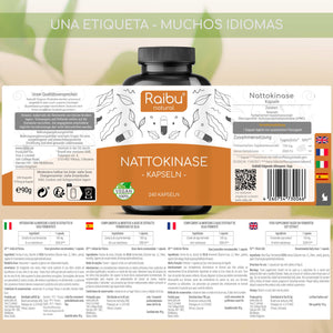 Nattochinasi | 240 capsule(e)