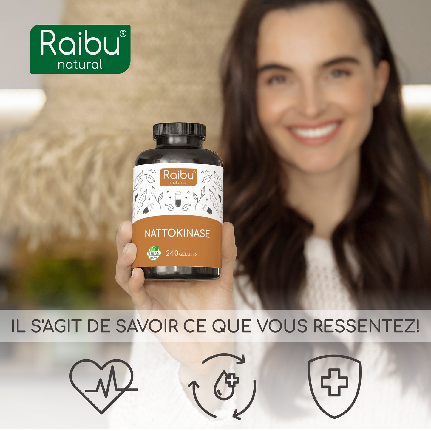 Nattokinase | 240 gélules