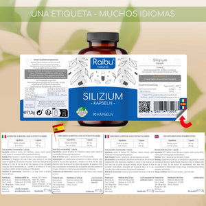 Silicon - high dose (500mg) | 90 Cap (es)