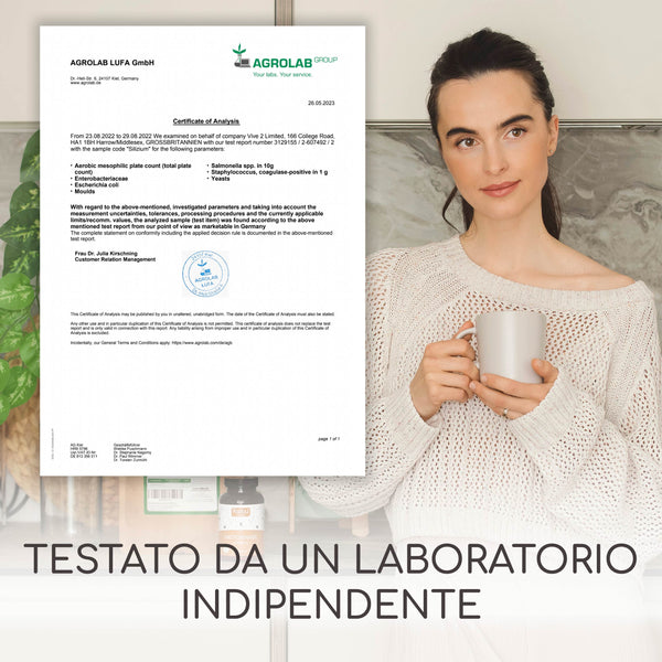 Silicio - dosaggio elevato (500 mg) | 90 Cap.