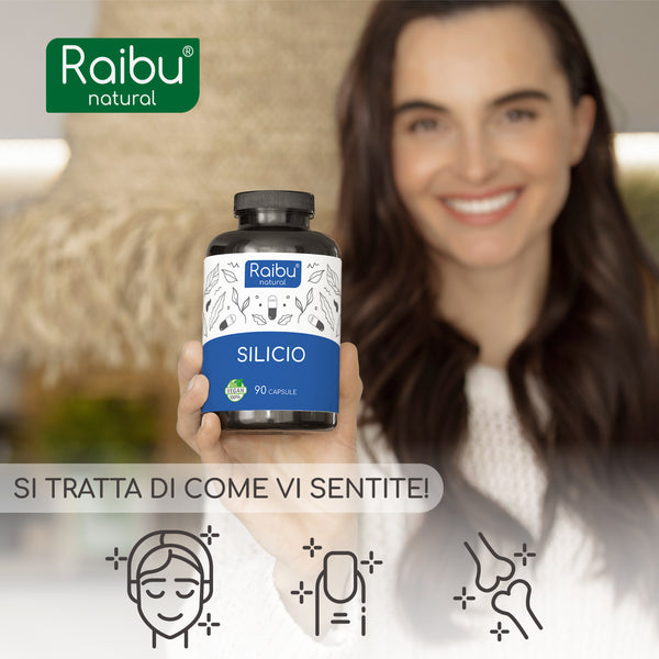 Silicio - dosaggio elevato (500 mg) | 90 Cap.