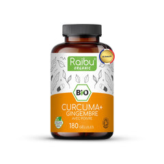 Curcuma, zenzero con pepe nero | 180 Cap.