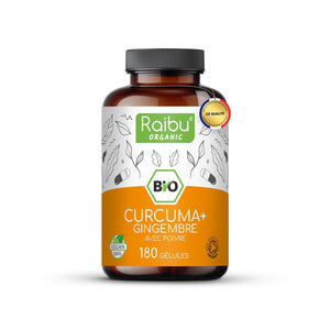 Curcuma, zenzero con pepe nero | 180 Cap.