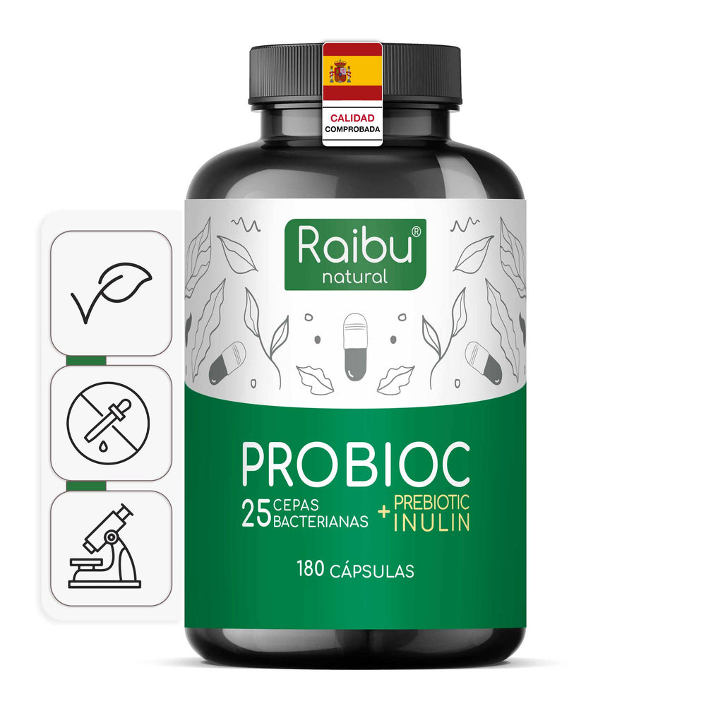 Probiotic - 25 bacterial strains with inulin | 180 Cap (es)