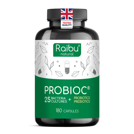 Probiotic - 25 bacterial strains with inulin | 180 Cap (uk)