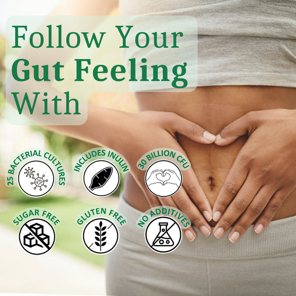 Probiotic - 25 bacterial strains with inulin | 180 Cap (uk)