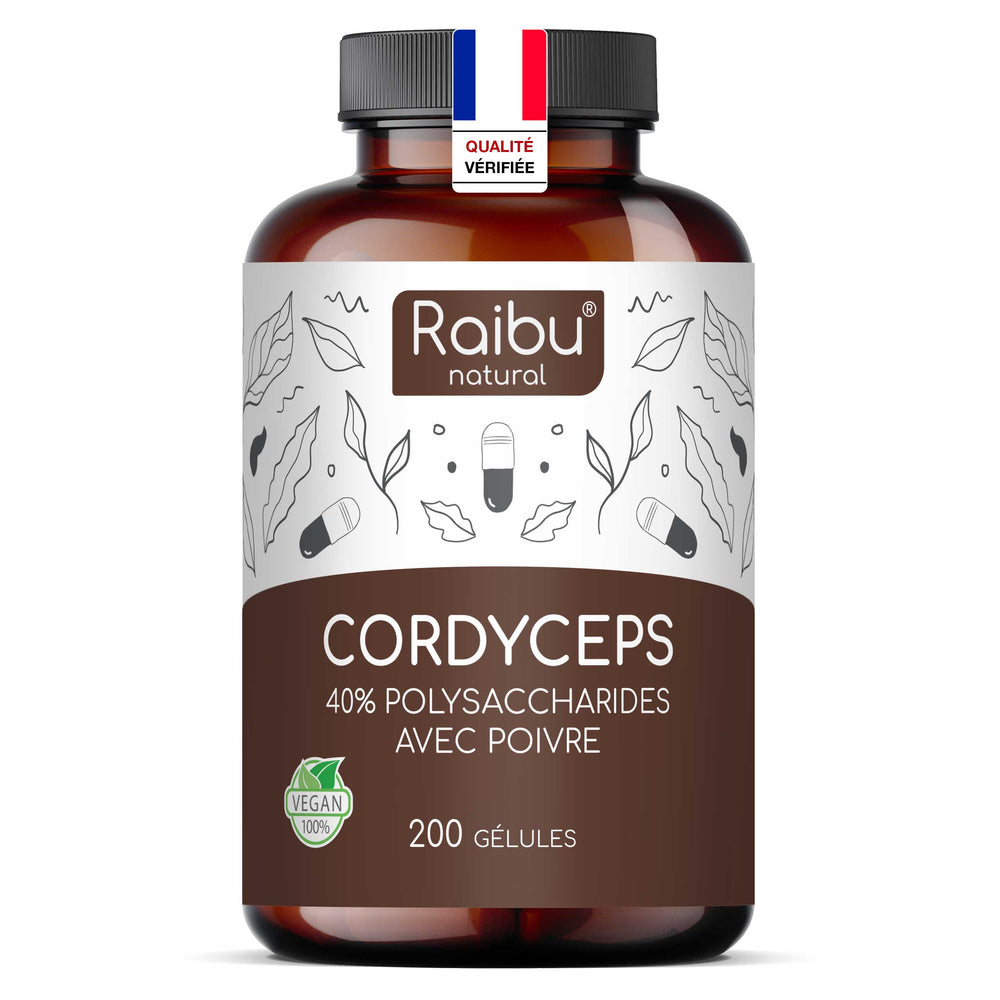 Cordyceps (dosis alta) | 200 cápsulas (fr)