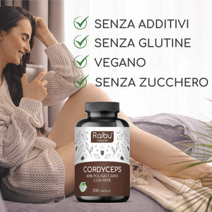 Cordyceps (dose elevata) |200 cap.