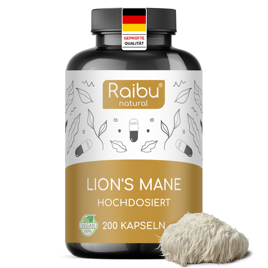 Lions Mane (high dose) | 200 Cap (eu)