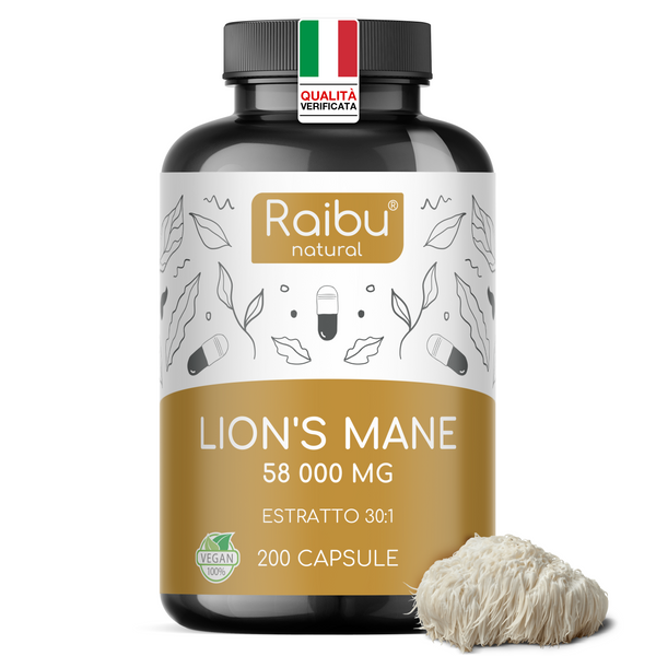 Lions Mane (dose elevata) | 200 Cap (it)
