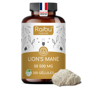 Crinière de lion (forte dose) | 200 capsules (fr)