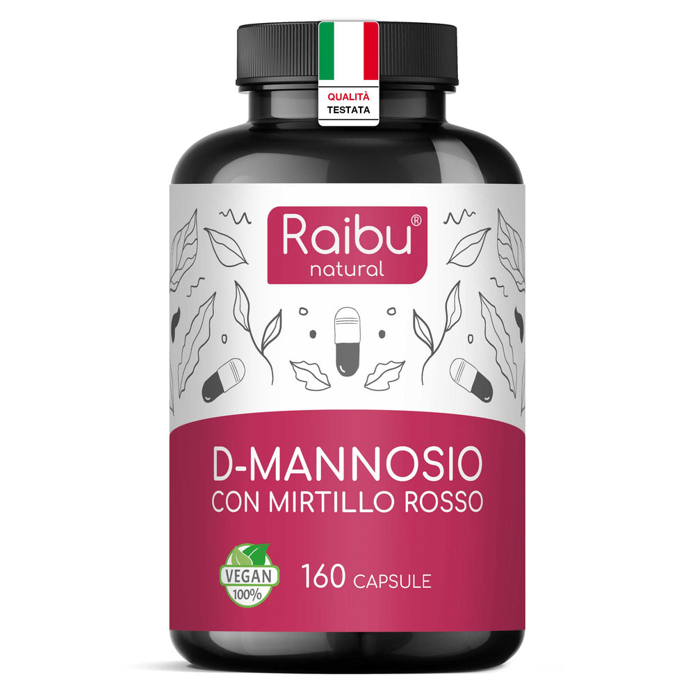 D-Manosa con arándano rojo | 160 cápsulas