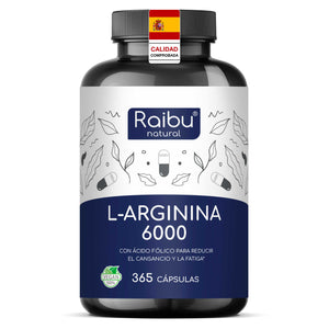 L-Arginina - 6000mg | 365 capsule