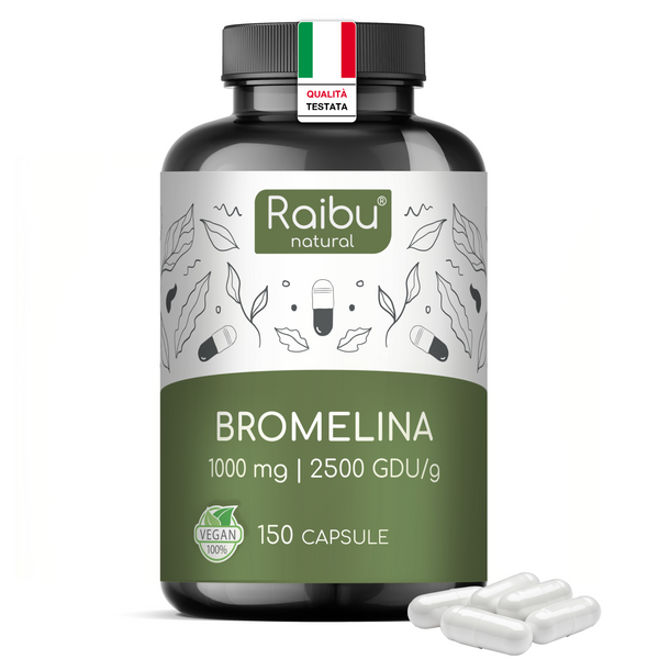 Bromelina (dose elevata) 1000 mg I 150 cap.