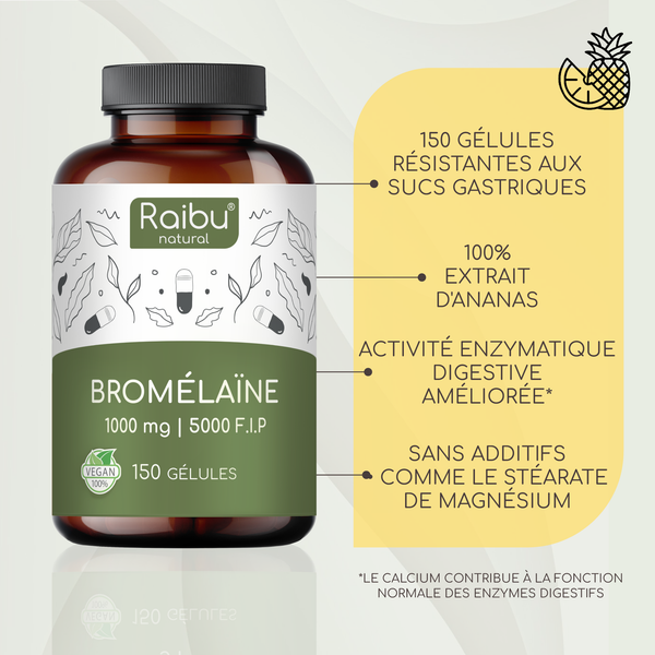 Bromelina (dose elevata) 1000 mg I 150 cap.