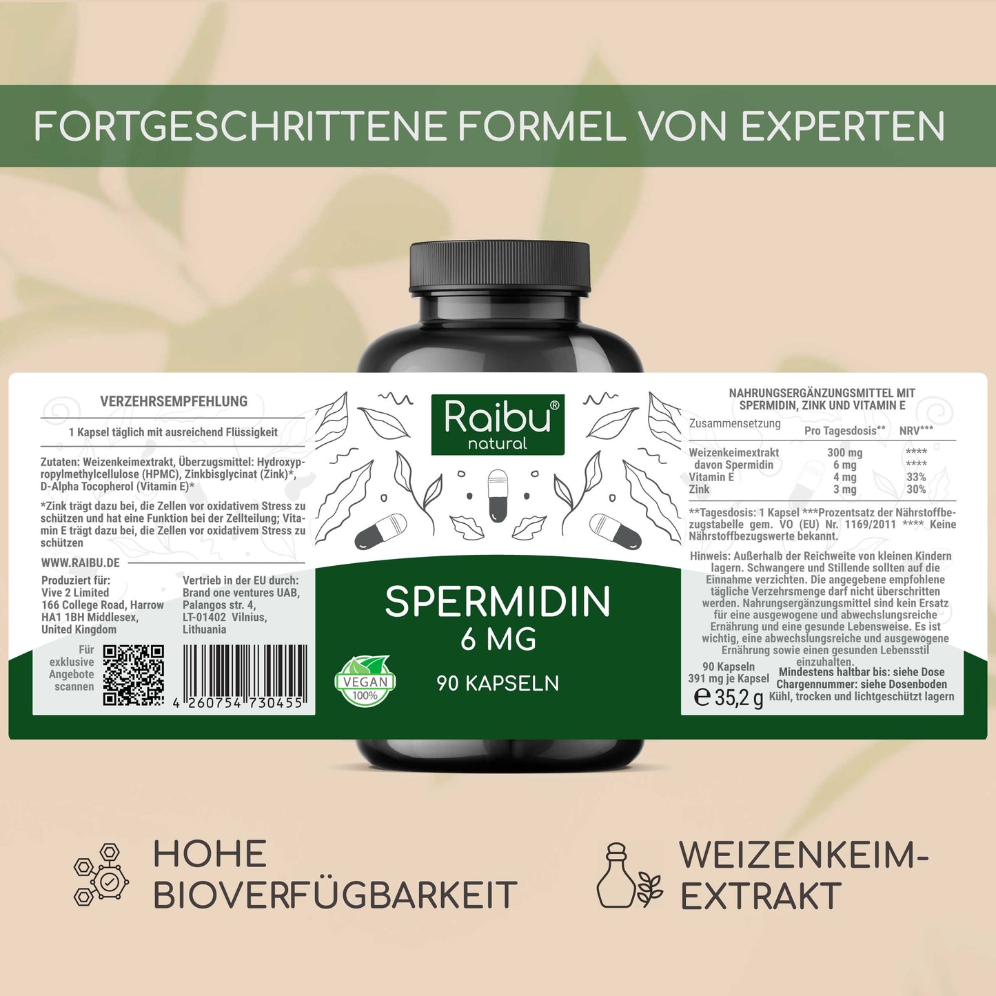 Spermidin | 90 Cap (eu)
