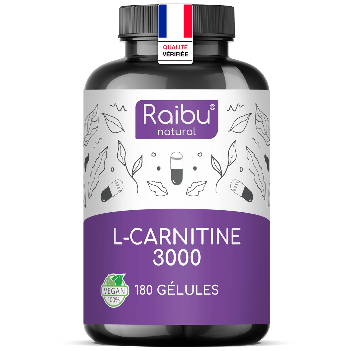 L-Carnitine 3000 | 180 gélules