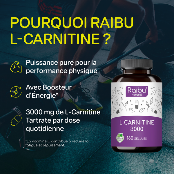L-Carnitine 3000 | 180 Casquette