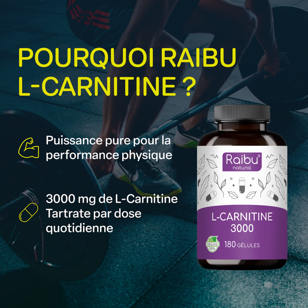 L-Carnitina 3000 | 180 Cap (fr)