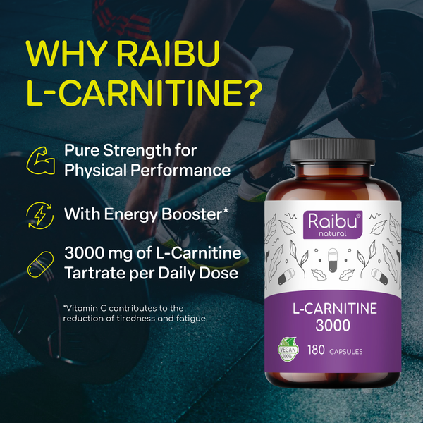 L-Carnitina 3000 | 180 Cap (UE)