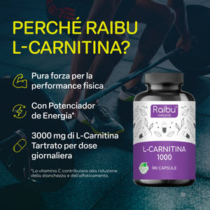 L-Carnitina 3000 | 180 Cap.