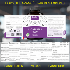 L-Carnitina 3000 | 180 Cap (fr)