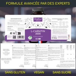 L-Carnitine 3000 | 180 Casquette