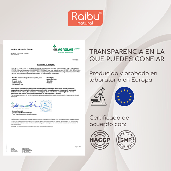 Complejo enzimático | 90 cápsulas